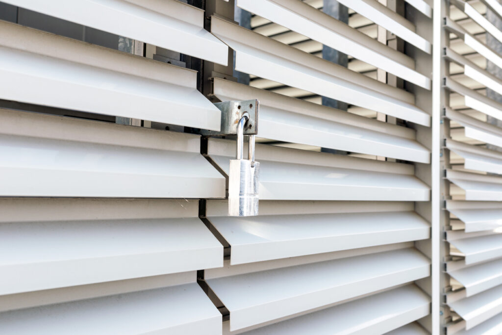 sécurité volet roulant